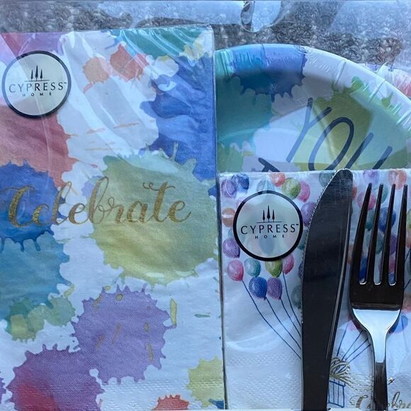 Cyprus Home Celebrate 10 Party Dinner Table Place Setting - Picture 5 of 6